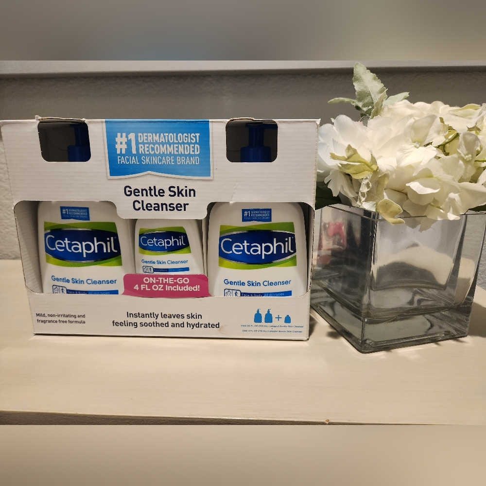 COPY - NEW Cetaphil Gentle Skin Cleanser Box Set